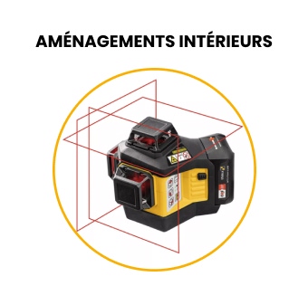 laser aménagements intérieurs