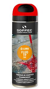 TRACEUR SOPPEC DE CHANTIER FLUO TP ROUGE 9-12 MOIS 500 ML - 141513O