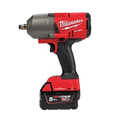 Boulonneuse à chocs carré ½″ MILWAUKEE M18 ONEFHIWF12-502X ONE-KEY O'Ring avec batterie - 4933459727