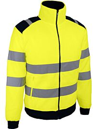 Veste Polaire haute-visibilité jaune - SINGER - POLGA