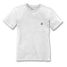 T-shirt Femme WORKW POCKET Manches Courtes Blanc - 100 - CARHARTT - 103067