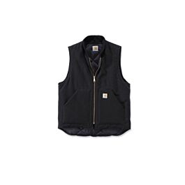 Gilet sans manche Cotton Duck doublure thermique Noir 001- CARHARTT - V01